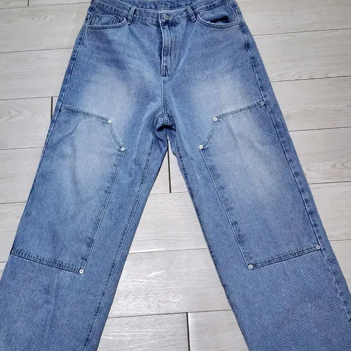 [BUNJANG] Wide Denim Pants / 와이드 데님 펜츠