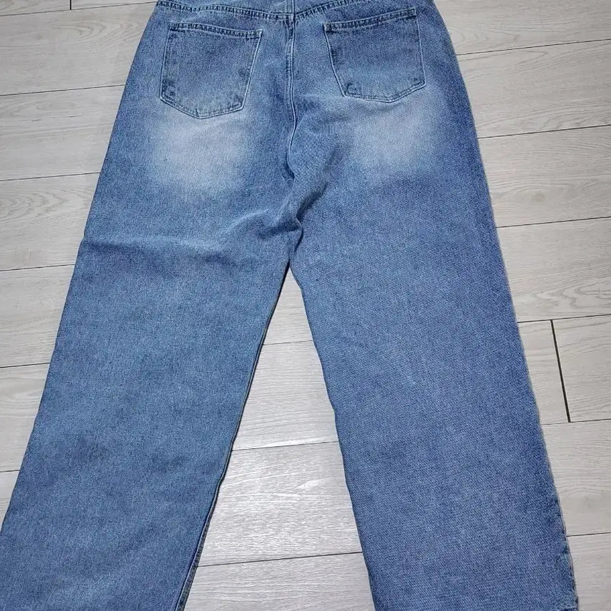 [BUNJANG] Wide Denim Pants / 와이드 데님 펜츠