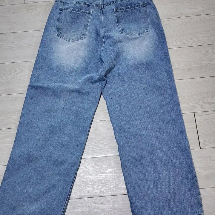 [BUNJANG] Wide Denim Pants / 와이드 데님 펜츠