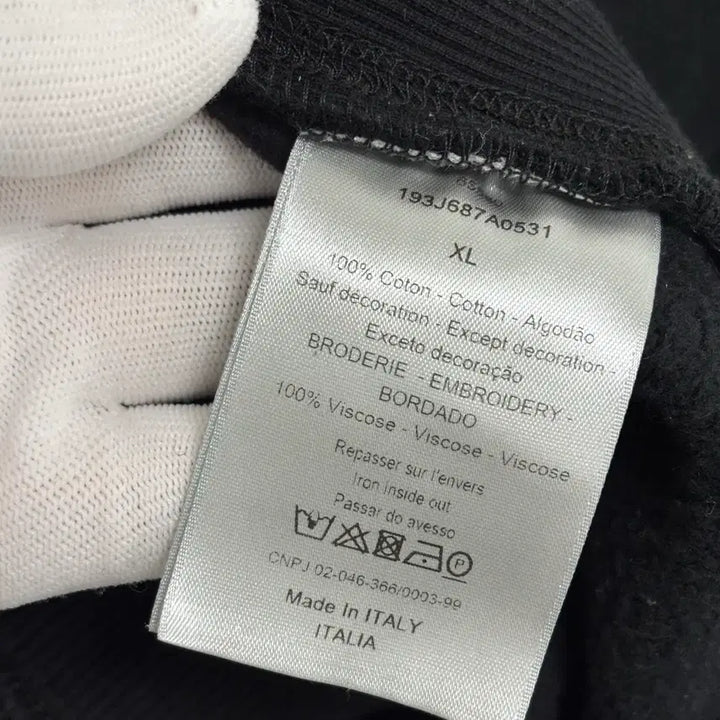 [BUNJANG] Dior Kenny Scharf XL Black Sweatshirt / [XL]디올 케니샤프 맨투맨