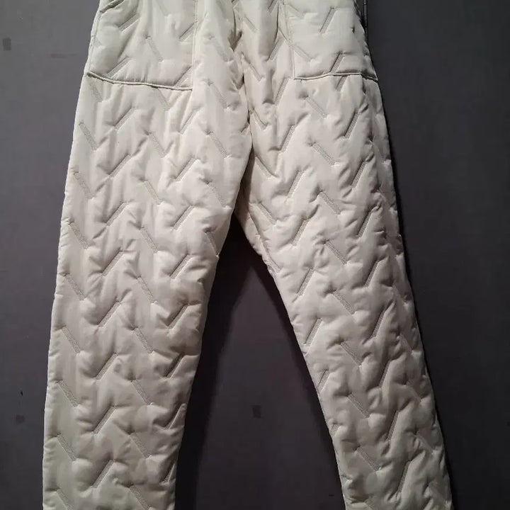[BUNJANG] Quilted Straight Leg Pants / 퀼팅 누빔 바지 아이보리검정네이비 카키