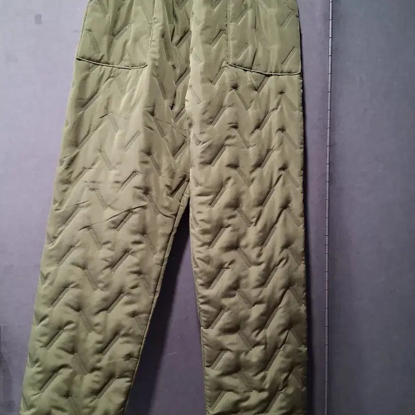 [BUNJANG] Quilted Straight Leg Pants / 퀼팅 누빔 바지 아이보리검정네이비 카키