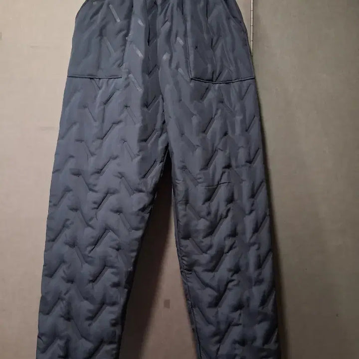 [BUNJANG] Quilted Straight Leg Pants / 퀼팅 누빔 바지 아이보리검정네이비 카키