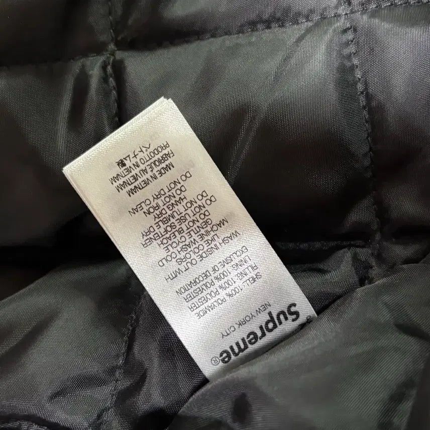 [BUNJANG] Supreme Mitchell & Ness Varsity Jacket Black / [XL]슈프림 미첼앤네스 바시티 자켓 블랙