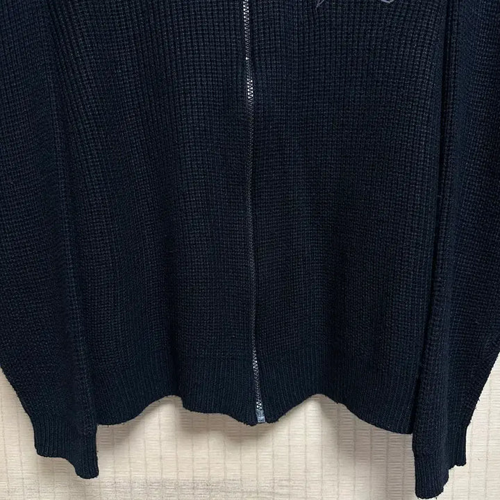[BUNJANG] Stussy BIG 4 Knit Zip-Up Jacket / 90s 올드 스투시 BIG 4 니트 집업 L사이즈