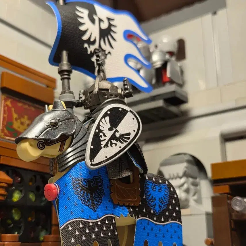 [BUNJANG] LEGO Black Falcon Diorama Set / 레고 블랙팔콘 디오라마 출정 "청의기사 구스타프"