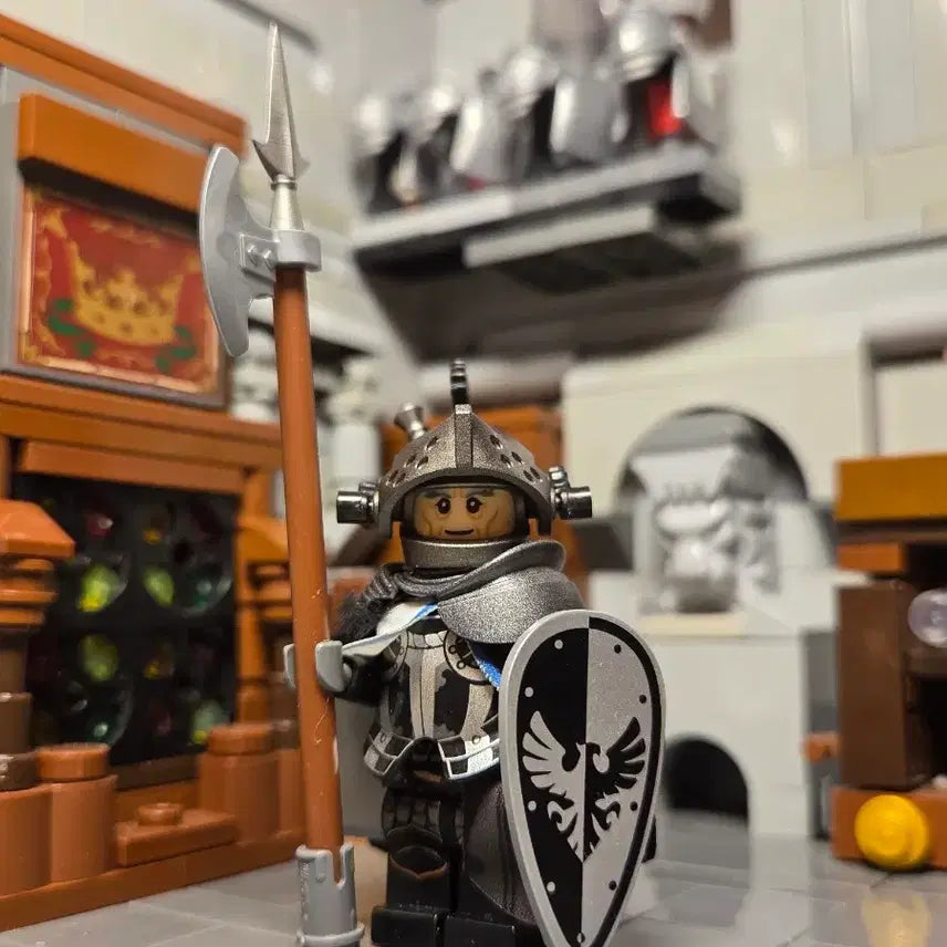[BUNJANG] LEGO Black Falcon Diorama Set / 레고 블랙팔콘 디오라마 출정 "청의기사 구스타프"