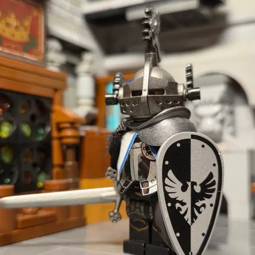 [BUNJANG] LEGO Black Falcon Diorama Set / 레고 블랙팔콘 디오라마 출정 "청의기사 구스타프"