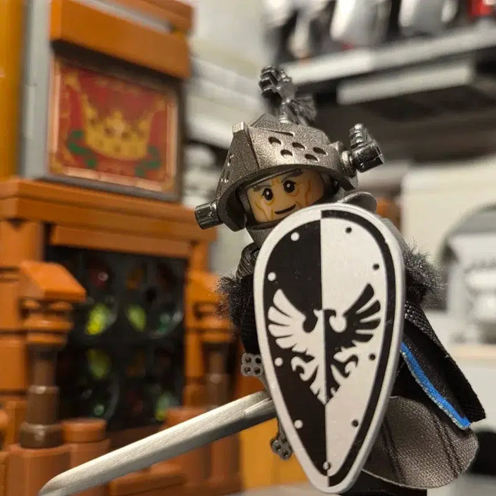 [BUNJANG] LEGO Black Falcon Diorama Set / 레고 블랙팔콘 디오라마 출정 "청의기사 구스타프"