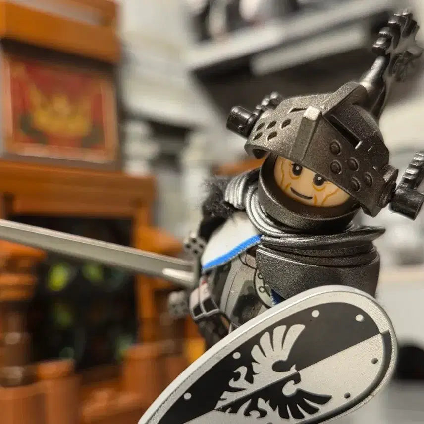 [BUNJANG] LEGO Black Falcon Diorama Set / 레고 블랙팔콘 디오라마 출정 "청의기사 구스타프"