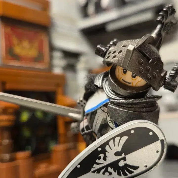 [BUNJANG] LEGO Black Falcon Diorama Set / 레고 블랙팔콘 디오라마 출정 "청의기사 구스타프"