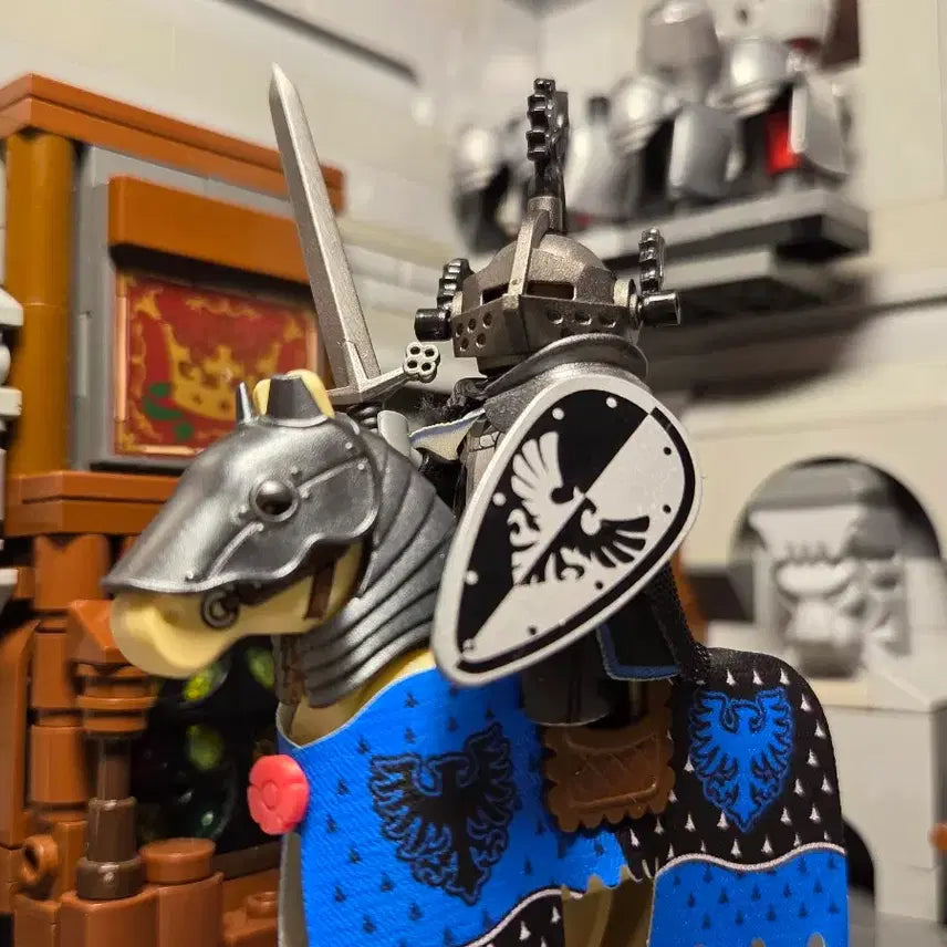 [BUNJANG] LEGO Black Falcon Diorama Set / 레고 블랙팔콘 디오라마 출정 "청의기사 구스타프"