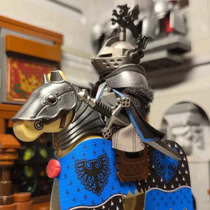 [BUNJANG] LEGO Black Falcon Diorama Set / 레고 블랙팔콘 디오라마 출정 "청의기사 구스타프"