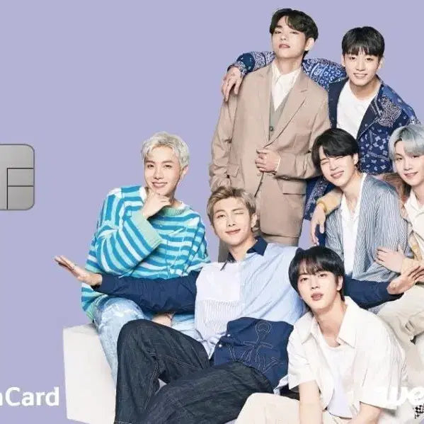 [BUNJANG] BTS Metal Photo Plate / BTS 메탈 포토 플레이트 (신한위버스카드)