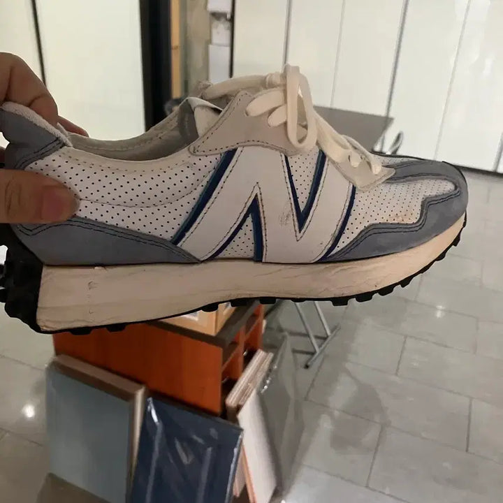 [BUNJANG] New Balance 327 Blue Sneakers / 327 청색
