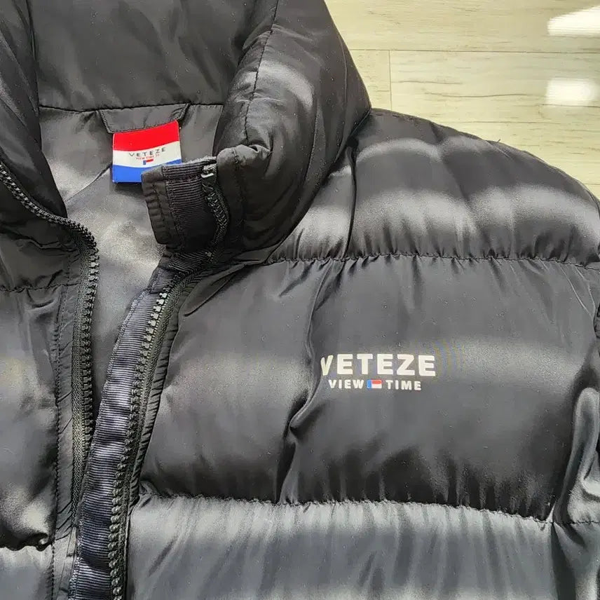 [BUNJANG] VETEZE Black Short Padded Jacket / VETEZE 베테제 블랙 숏 패딩 팜. M(100)사이즈 베떼제 남녀공용