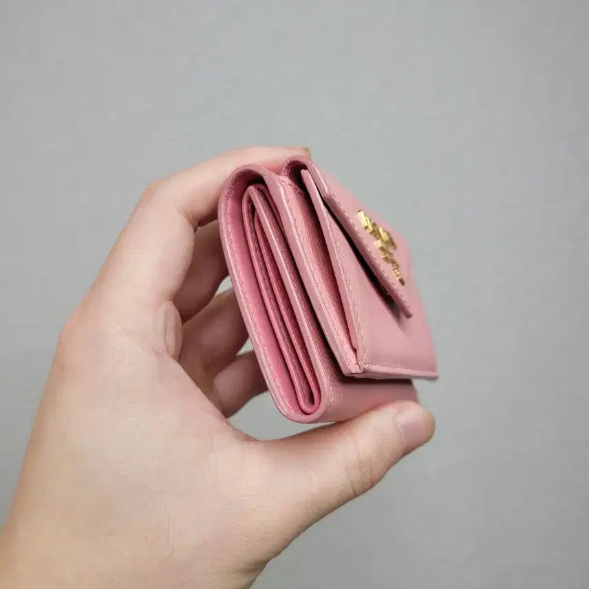 [BUNJANG] Prada Vitello Mini Trifold Card Wallet / (풀구성)프라다 비텔로 미니 3단 카드지갑