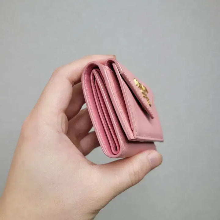 [BUNJANG] Prada Vitello Mini Trifold Card Wallet / (풀구성)프라다 비텔로 미니 3단 카드지갑