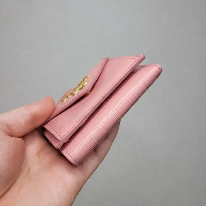[BUNJANG] Prada Vitello Mini Trifold Card Wallet / (풀구성)프라다 비텔로 미니 3단 카드지갑