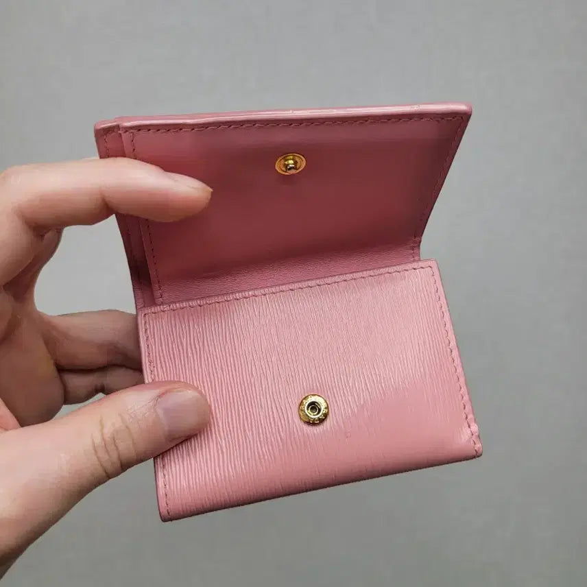 [BUNJANG] Prada Vitello Mini Trifold Card Wallet / (풀구성)프라다 비텔로 미니 3단 카드지갑