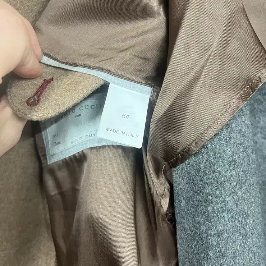 [BUNJANG] Brunello Cucinelli Cashmere Men's Coat / 브루넬로쿠치넬리 캐시미어 남성 코트 54사이즈