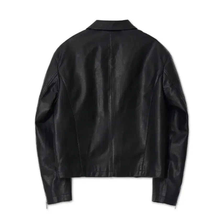 [BUNJANG] LoFi Steady Single Rider Jacket Vegan Leather Black / L 100 새제품) 로파이 스테디 싱글 라이더 자켓 비건레더 가죽 블랙