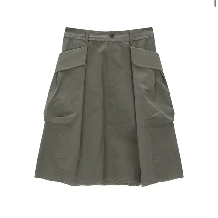 [BUNJANG] BIG POCKET CARGO MIDI SKIRT / BIG POCKET CARGO MIDI SKIRT/CH