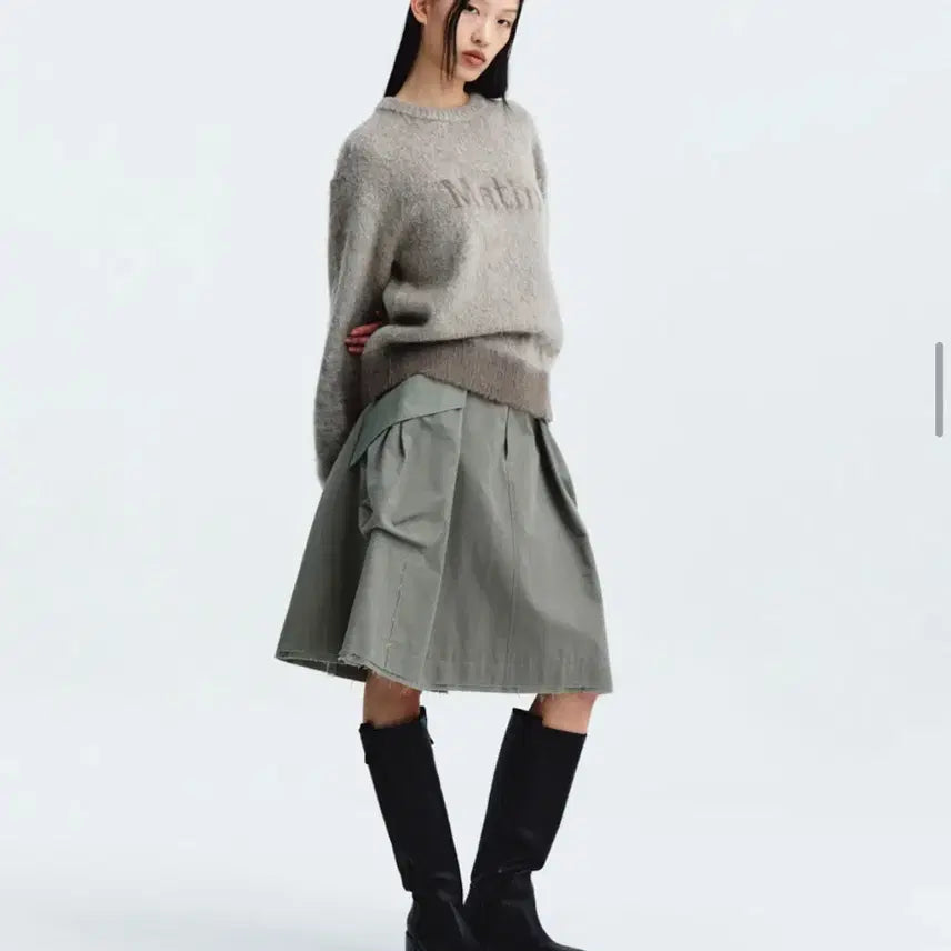 [BUNJANG] BIG POCKET CARGO MIDI SKIRT / BIG POCKET CARGO MIDI SKIRT/CH