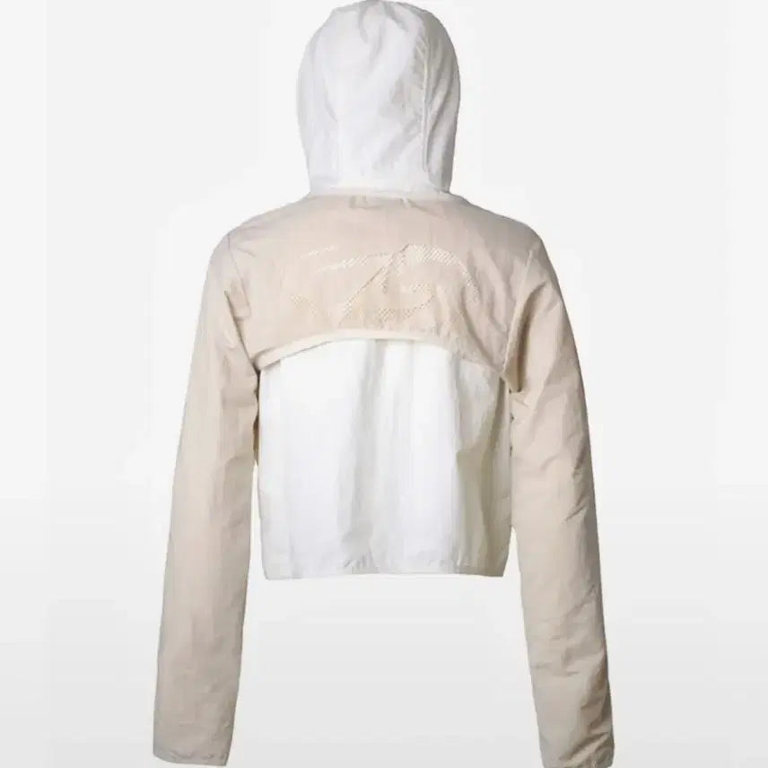 [BUNJANG] Hug Your Skin Bolero Wind Shell Jacket (Ivory) / 허그유어스킨) 볼레로 윈드쉘 (아이보리)