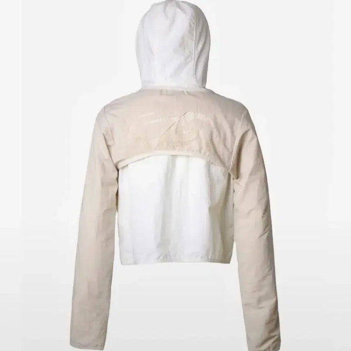 [BUNJANG] Hug Your Skin Bolero Wind Shell Jacket (Ivory) / 허그유어스킨) 볼레로 윈드쉘 (아이보리)