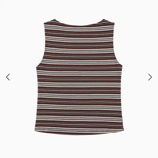 [BUNJANG] Oheso Striped Sleeveless Top / 오헤시오 스트라이프 나시 슬리브리스