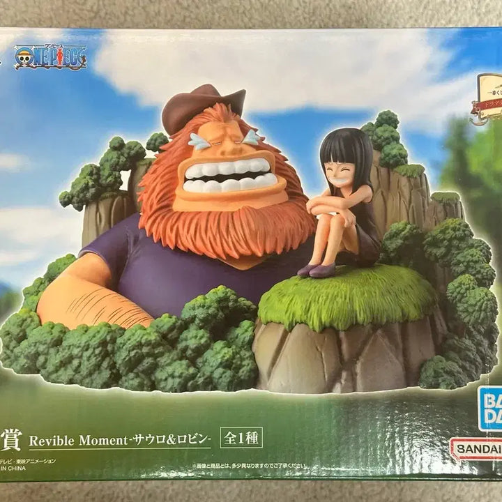 [BUNJANG] One Piece Revible Moment Sauro &amp; Robin Figure / [미개봉] 제일복권 원피스 Revible Moment 사우로&amp;로빈 C상