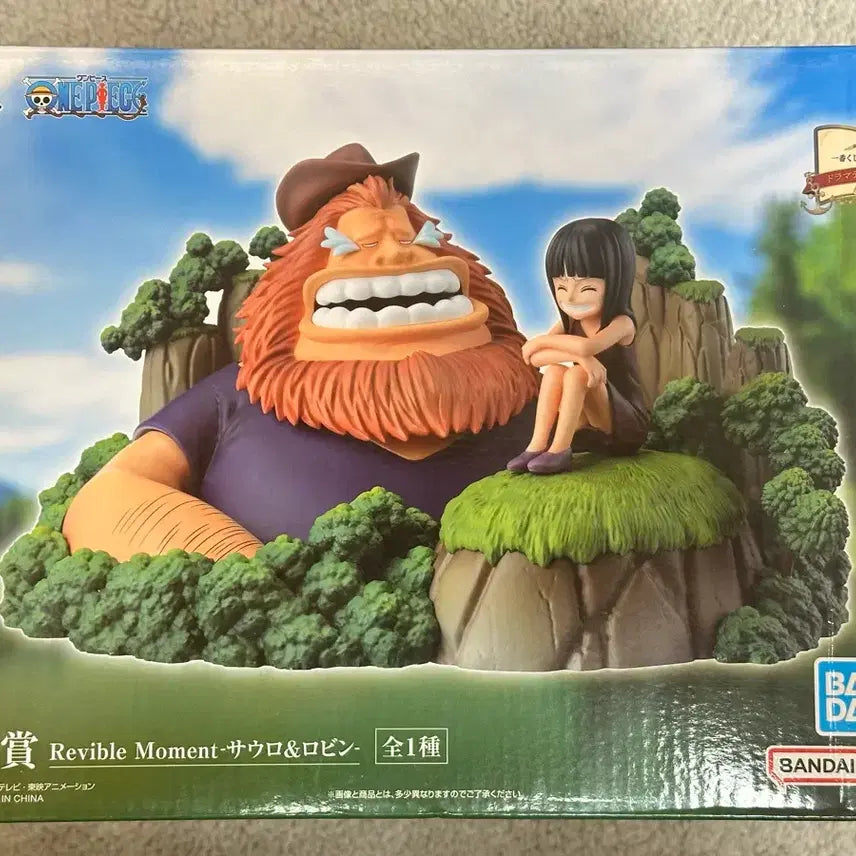 [BUNJANG] One Piece Revible Moment Sauro &amp; Robin Figure / [미개봉] 제일복권 원피스 Revible Moment 사우로&amp;로빈 C상