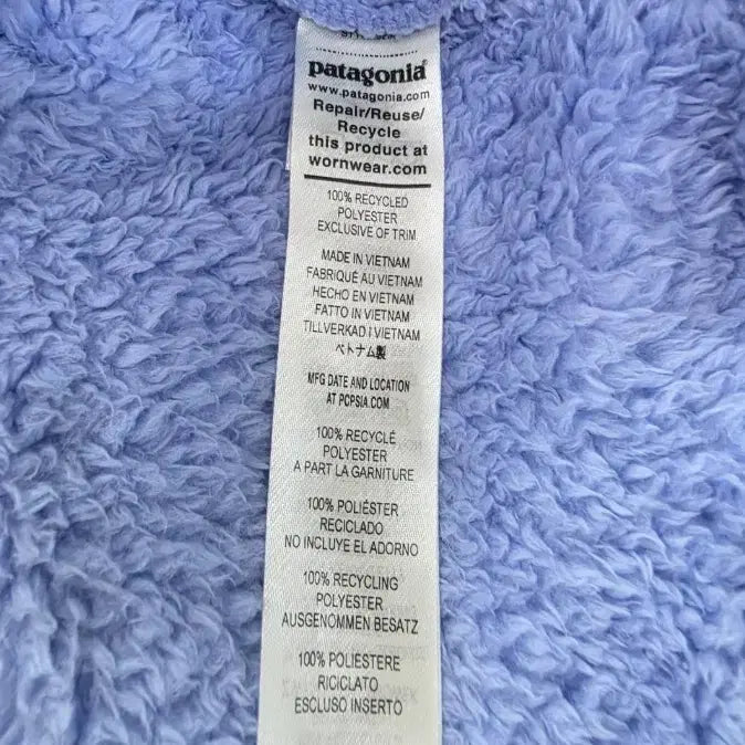 [BUNJANG] Patagonia Los Gatos Fleece Lilac Pullover / 파타고니아 로스 가토스 플리스 연보라 ~55