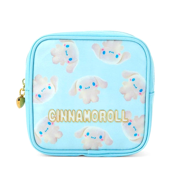 [BUNJANG] Sanrio Cinnamoroll Waterproof Square Pouch / 시나모롤 파우치 산리오 방수 사각 다용도 화장품 생리대