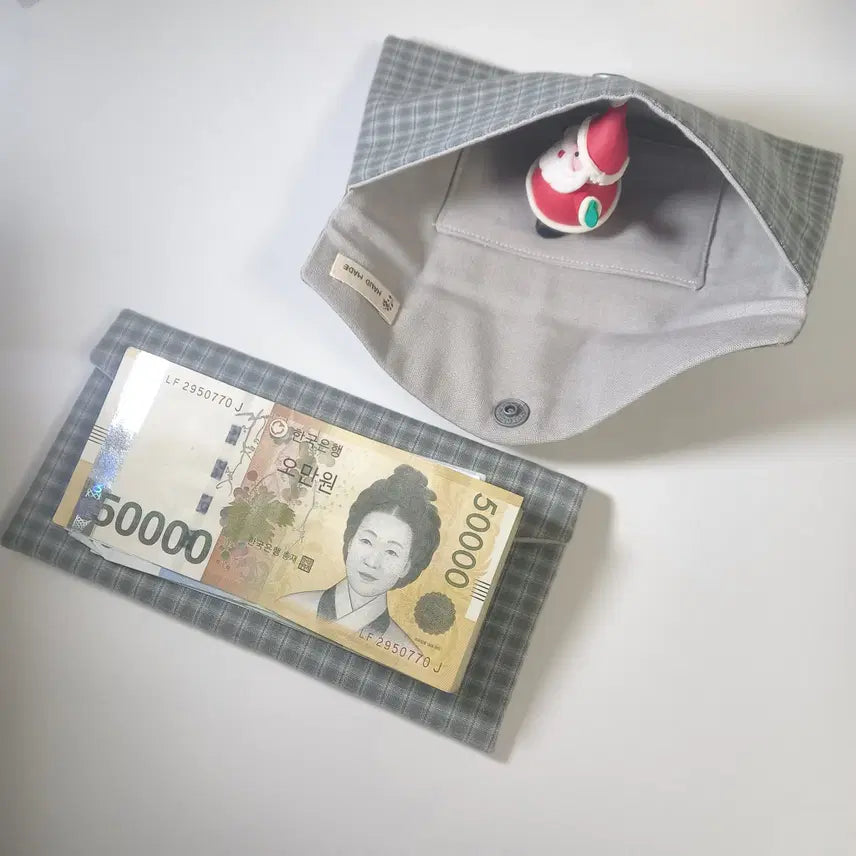 [BUNJANG] Handmade Fabric Money Pouch/Wallet / 핸드메이드 패브릭 용돈파우치 용돈지갑