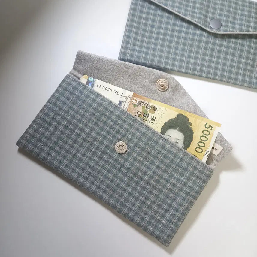 [BUNJANG] Handmade Fabric Money Pouch/Wallet / 핸드메이드 패브릭 용돈파우치 용돈지갑