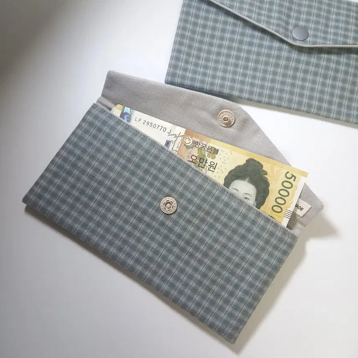 [BUNJANG] Handmade Fabric Money Pouch/Wallet / 핸드메이드 패브릭 용돈파우치 용돈지갑