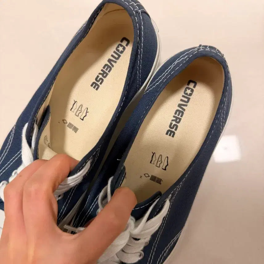 [BUNJANG] Converse Jack Purcell Navy Sneakers 260mm / 컨버스 잭퍼셀 네이비 색상 스니커즈 260mm