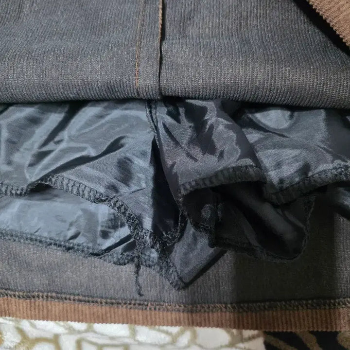 [BUNJANG] Brown Corduroy Mini Skirt / 브라운 코듀로이 미니스커트