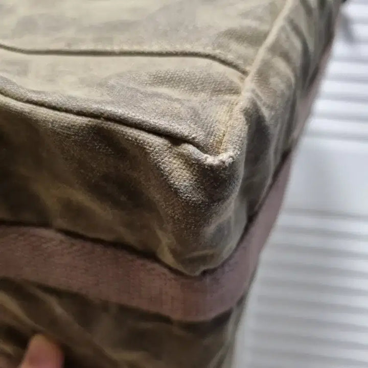 [BUNJANG] Artifact Wax Canvas Shoulder Bag Tote Bag / 아티팩트 Artifact 왁스캔버스 숄더백 토트백