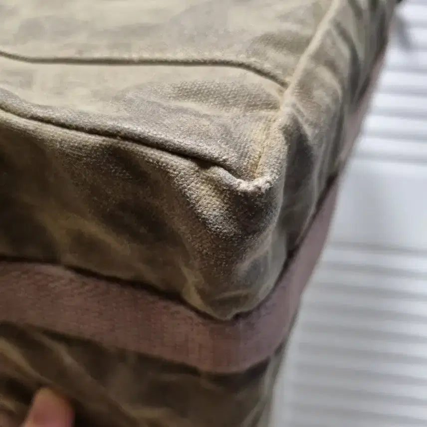 [BUNJANG] Artifact Wax Canvas Shoulder Bag Tote Bag / 아티팩트 Artifact 왁스캔버스 숄더백 토트백