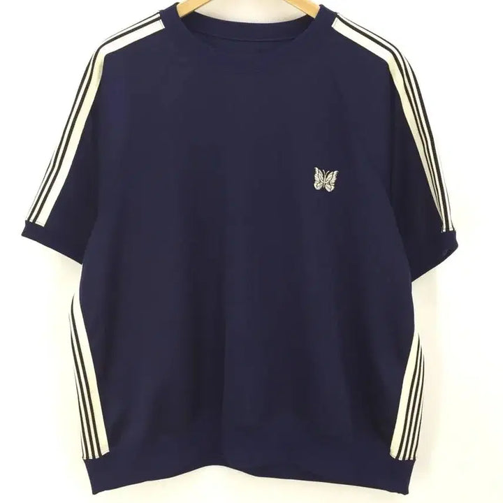 [BUNJANG] Needles Crew Neck Short Sleeve Navy XL / 니들스 크루넥 반팔 네이비 xl