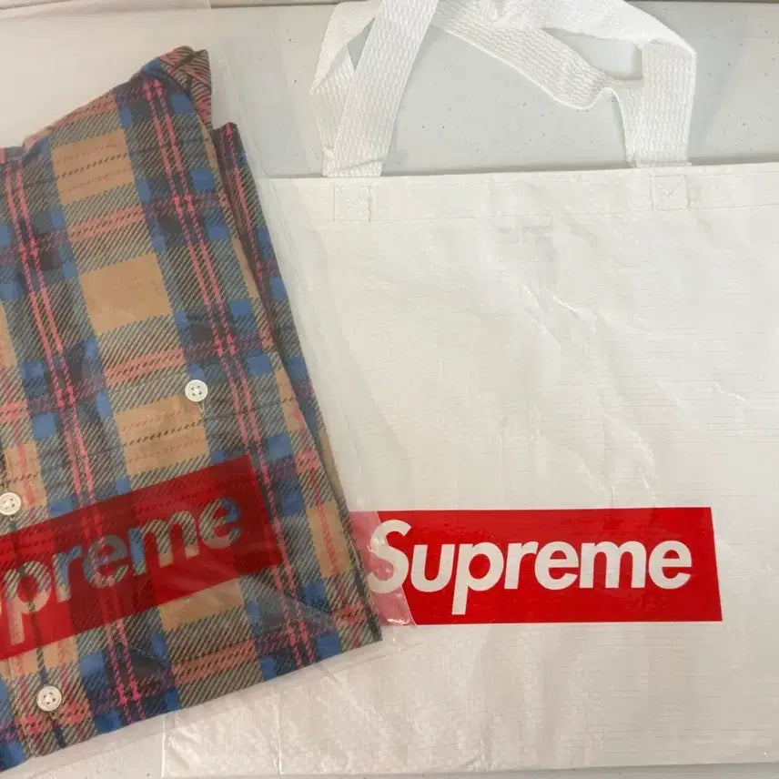 [BUNJANG] Supreme Flannel Hooded Shirt / 슈프림 프란넬 후드 셔츠