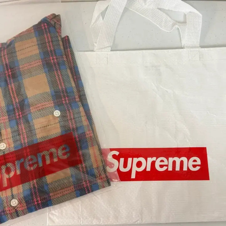 [BUNJANG] Supreme Flannel Hooded Shirt / 슈프림 프란넬 후드 셔츠