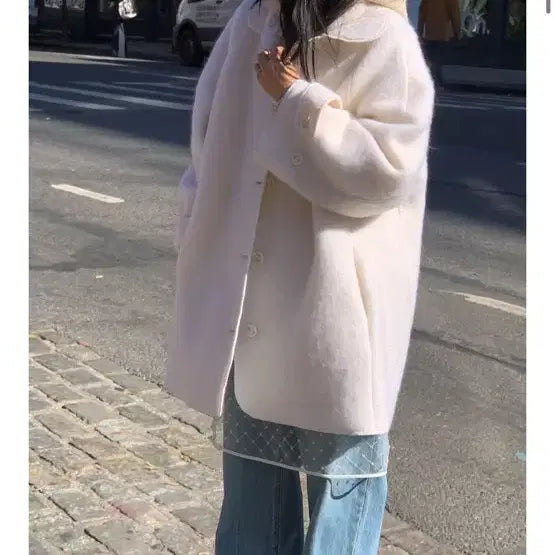 [BUNJANG] Hyein Hague Coat Cardigan / 헤이그 코트 가디건