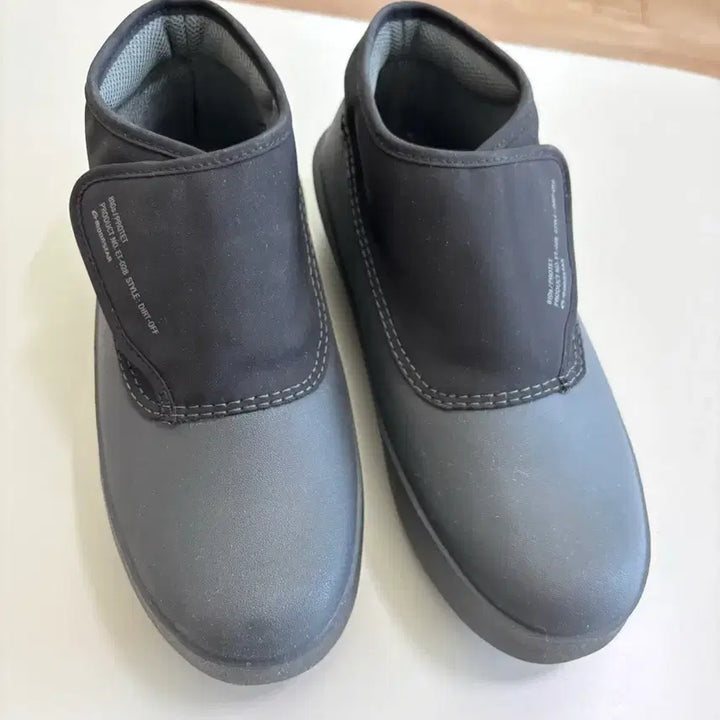 [BUNJANG] Moonstar ET028 Protect Black Rain Boots / 문스타 레인부츠 ET028 프로텍트 블랙 240 미사용