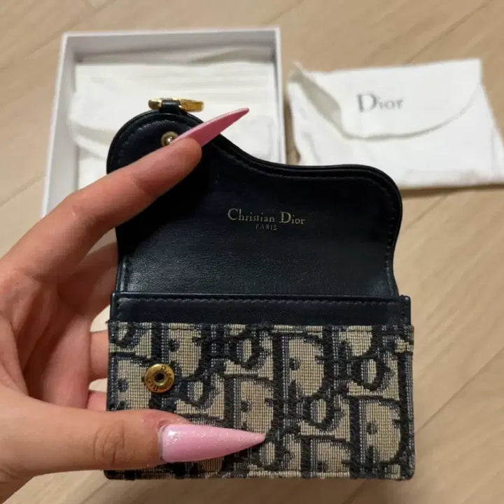 [BUNJANG] Dior Oblique Saddle Card Wallet / (A+/정품) 디올 오블리크 새들 카드지갑