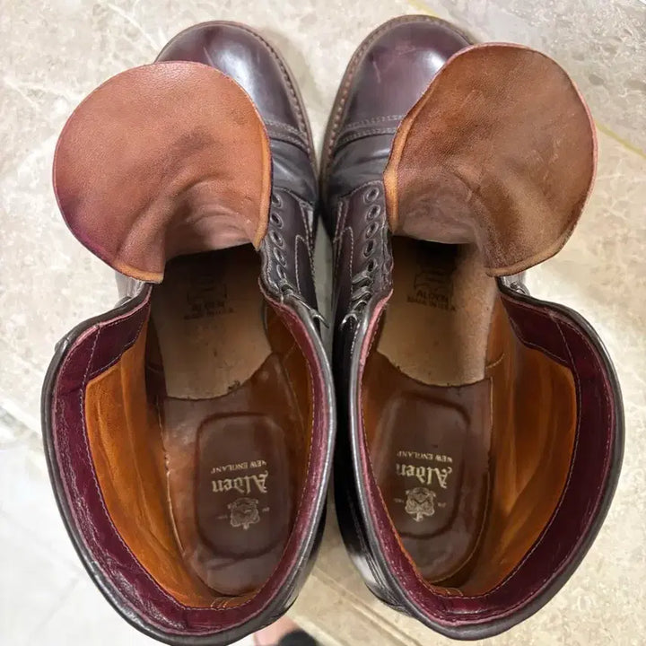 [BUNJANG] Alden Cordovan Cap Toe Boots / 알든 코도반캡토 부츠 8.5D