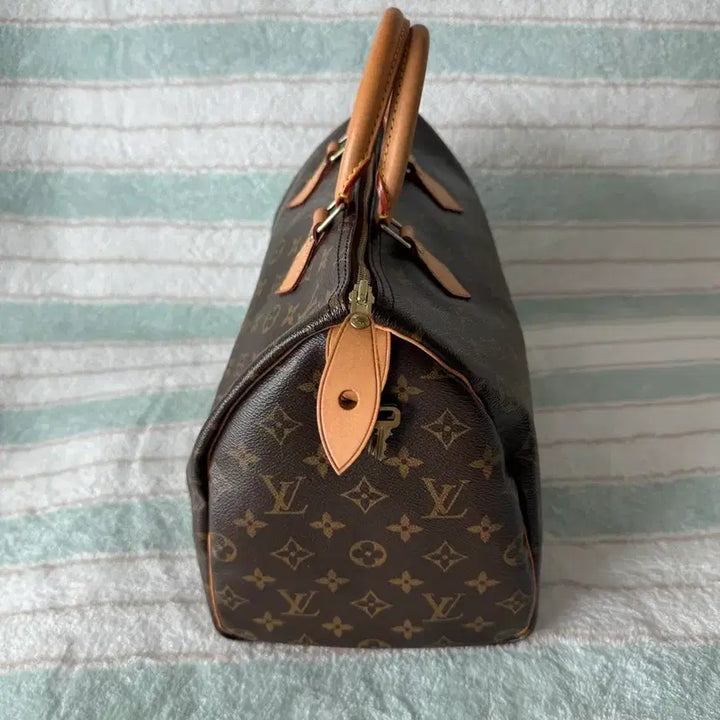 [BUNJANG] Louis Vuitton Monogram Speedy 35 Tote Bag / 정품 루이비통 모노그램 스피디35